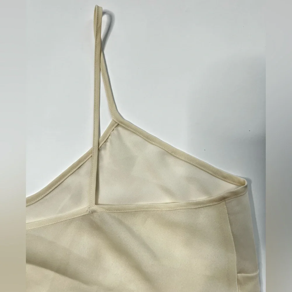 Sheer Women’s Plus Size Cami Tank Top Blouse Camisole Summer Basic Shirt Loose - Picture 8 of 17
